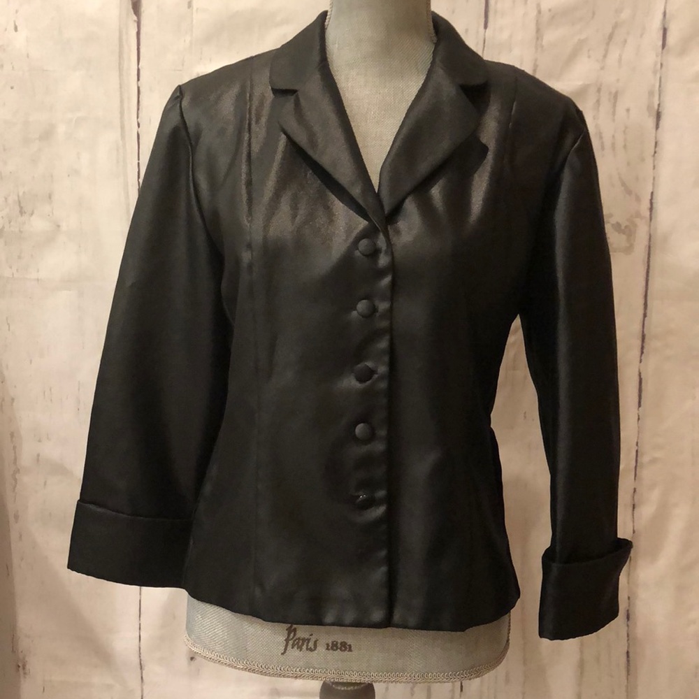 DBY Blazer Shiny Material